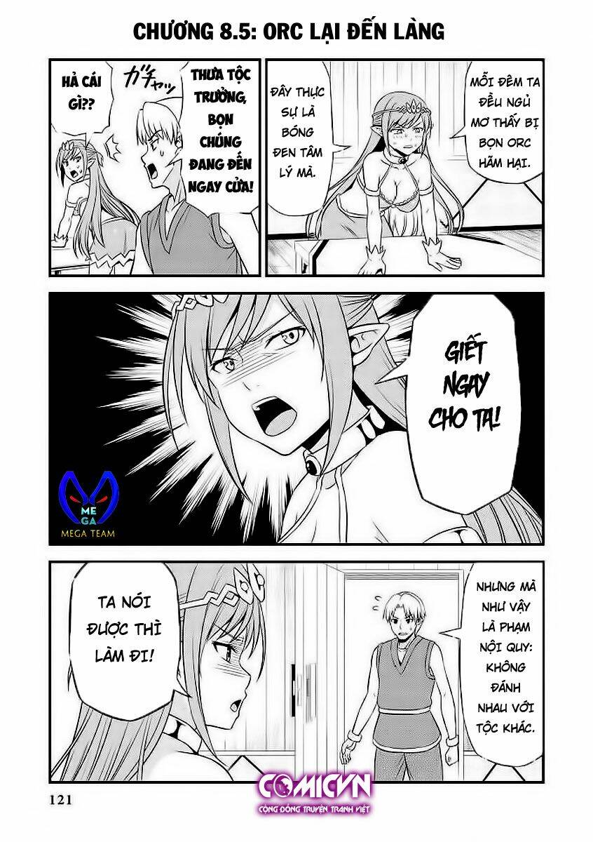 elf dam dang vs orc thanh niên nghiêm túc chapter 8.5 1