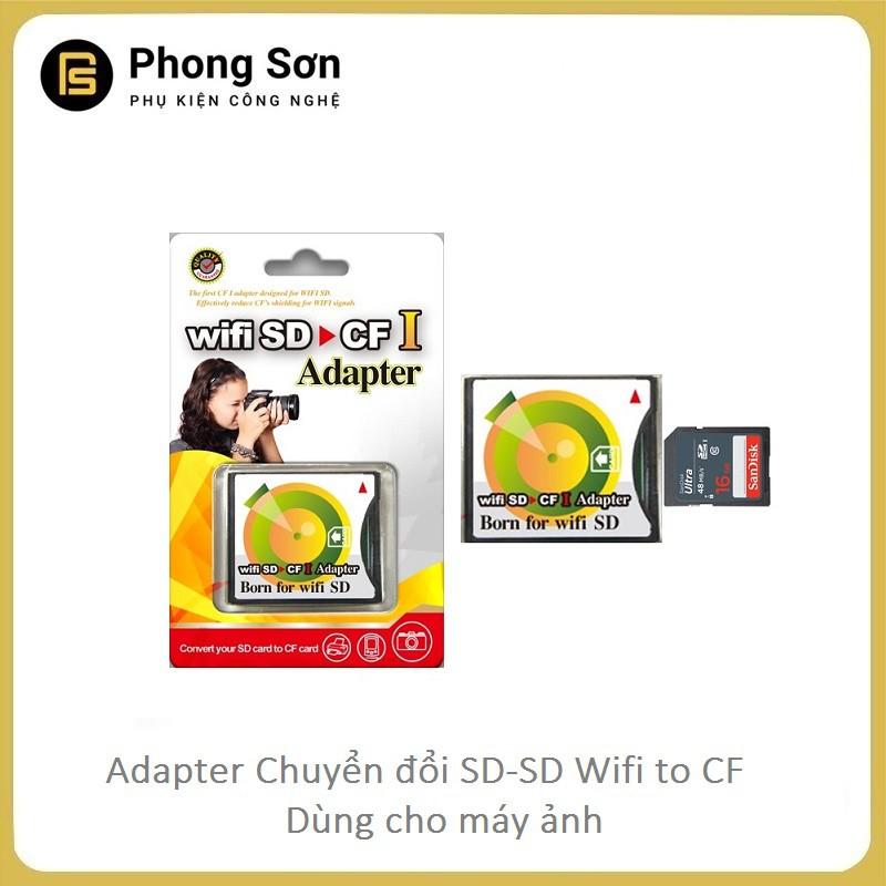 Adapter SD to CF type I ( khe chuyển đổi thẻ SD,SD wifi sang khe thẻ CF )