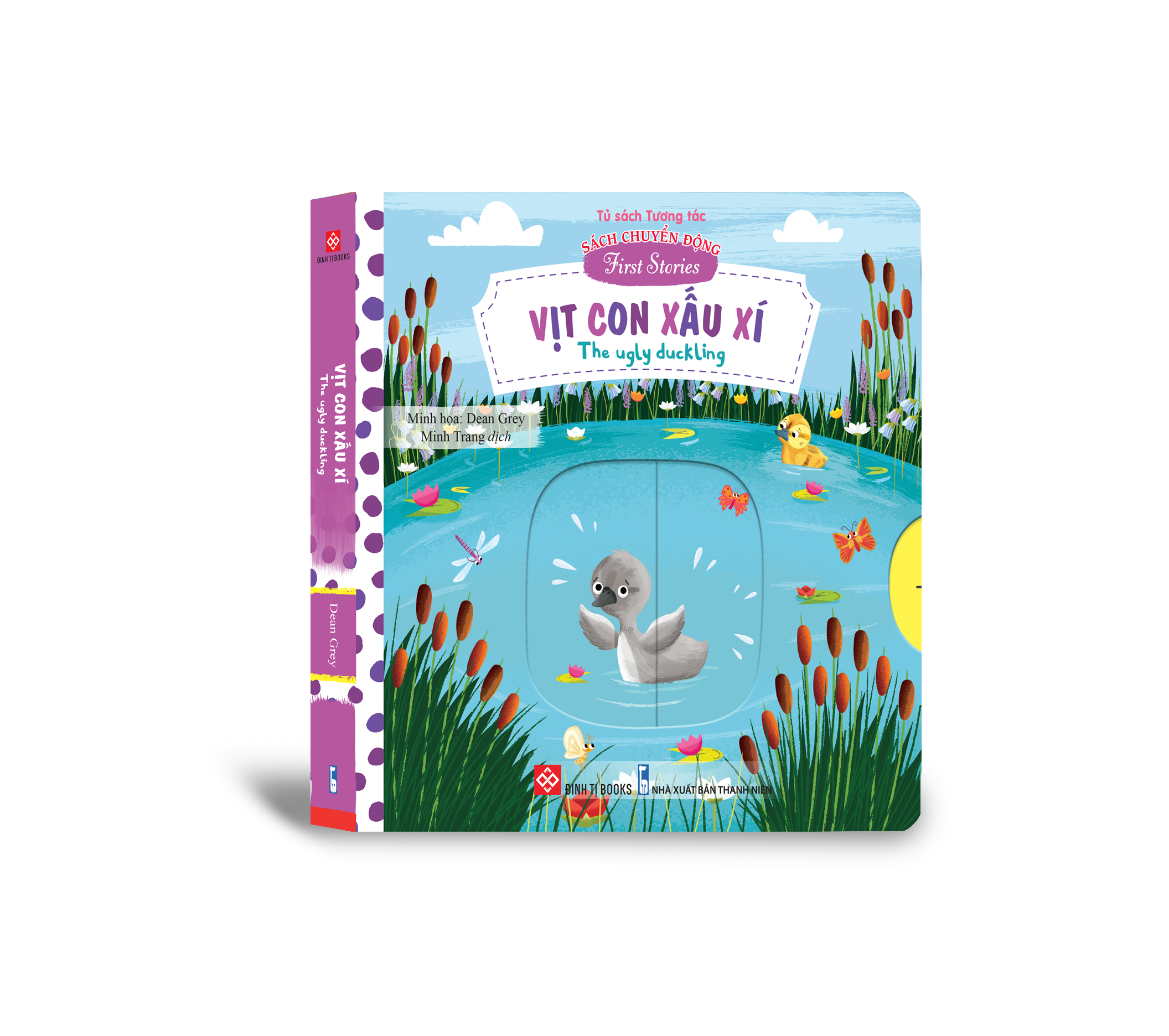 Sách chuyển động - First stories - Vịt con xấu xí - The ugly duckling