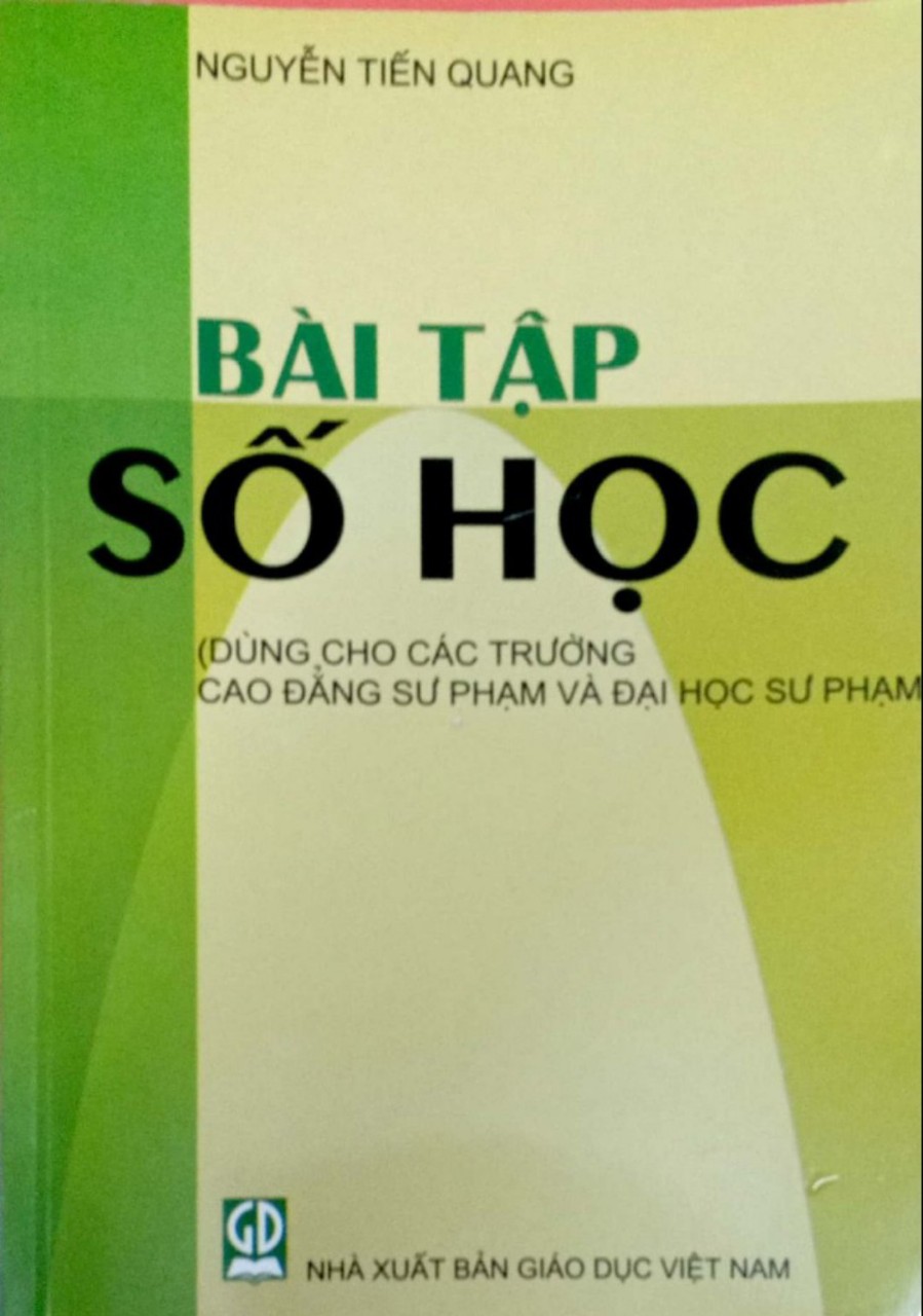 Bài Tập Số Học ( Dùng Cho Các Trường Cao Đẳng Sư Phạm Và Đại Học Sư Phạm)