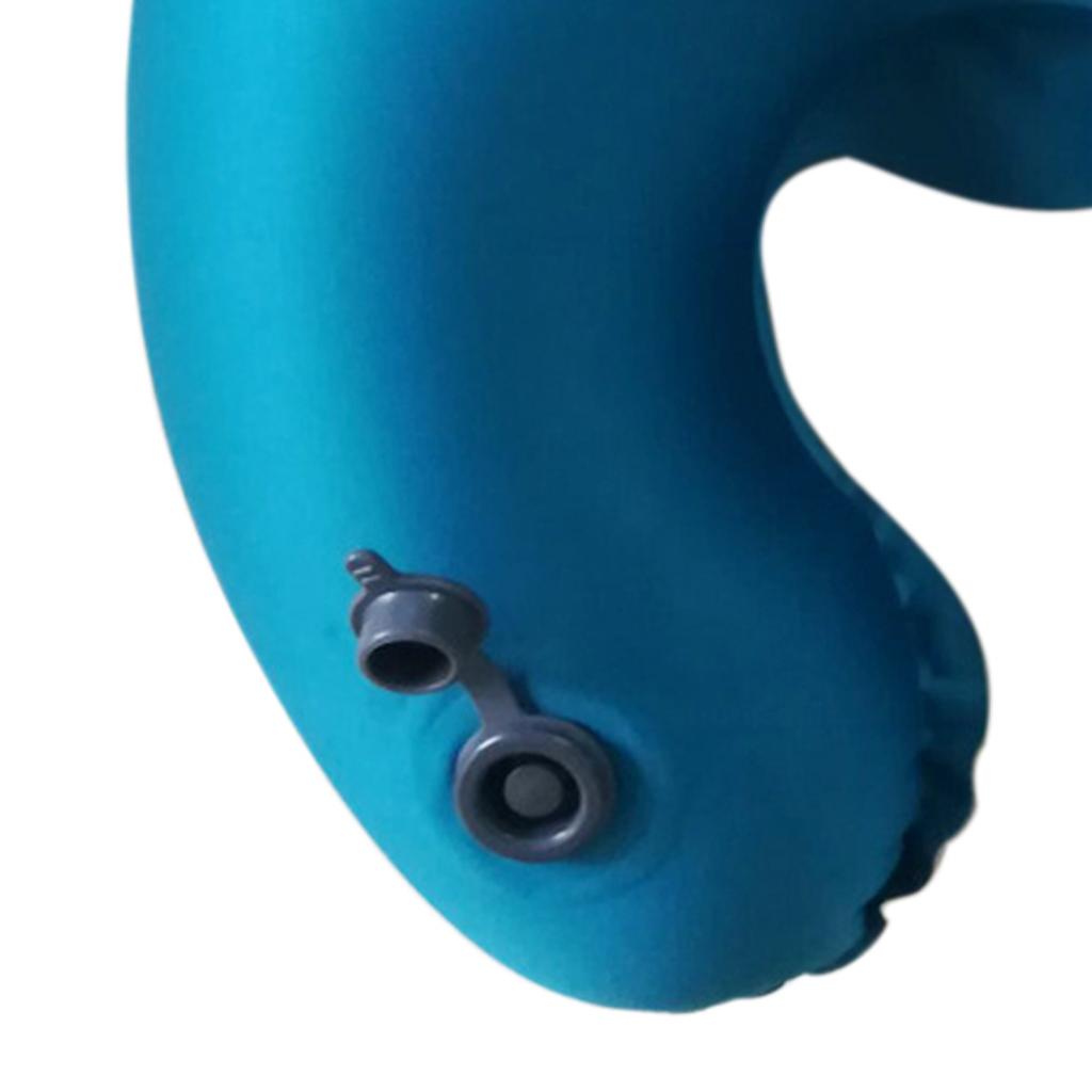U Shaped Inflatable Pillow Travel Support Cushion