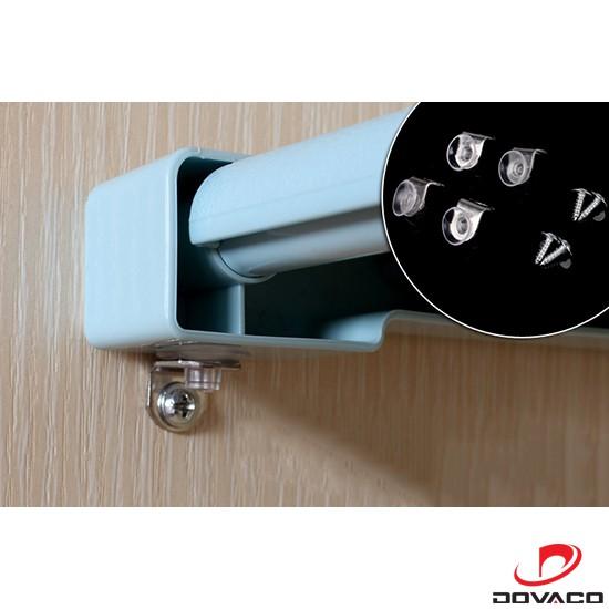 Kệ chia ngăn tủ không cần khoan bắt vít dài 74-135cm rộng 24cm