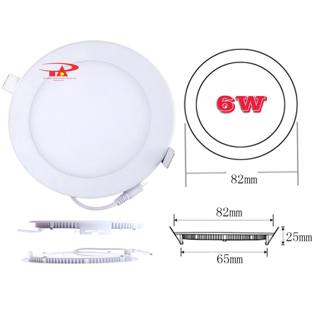 Đèn led downlight âm trần 6W