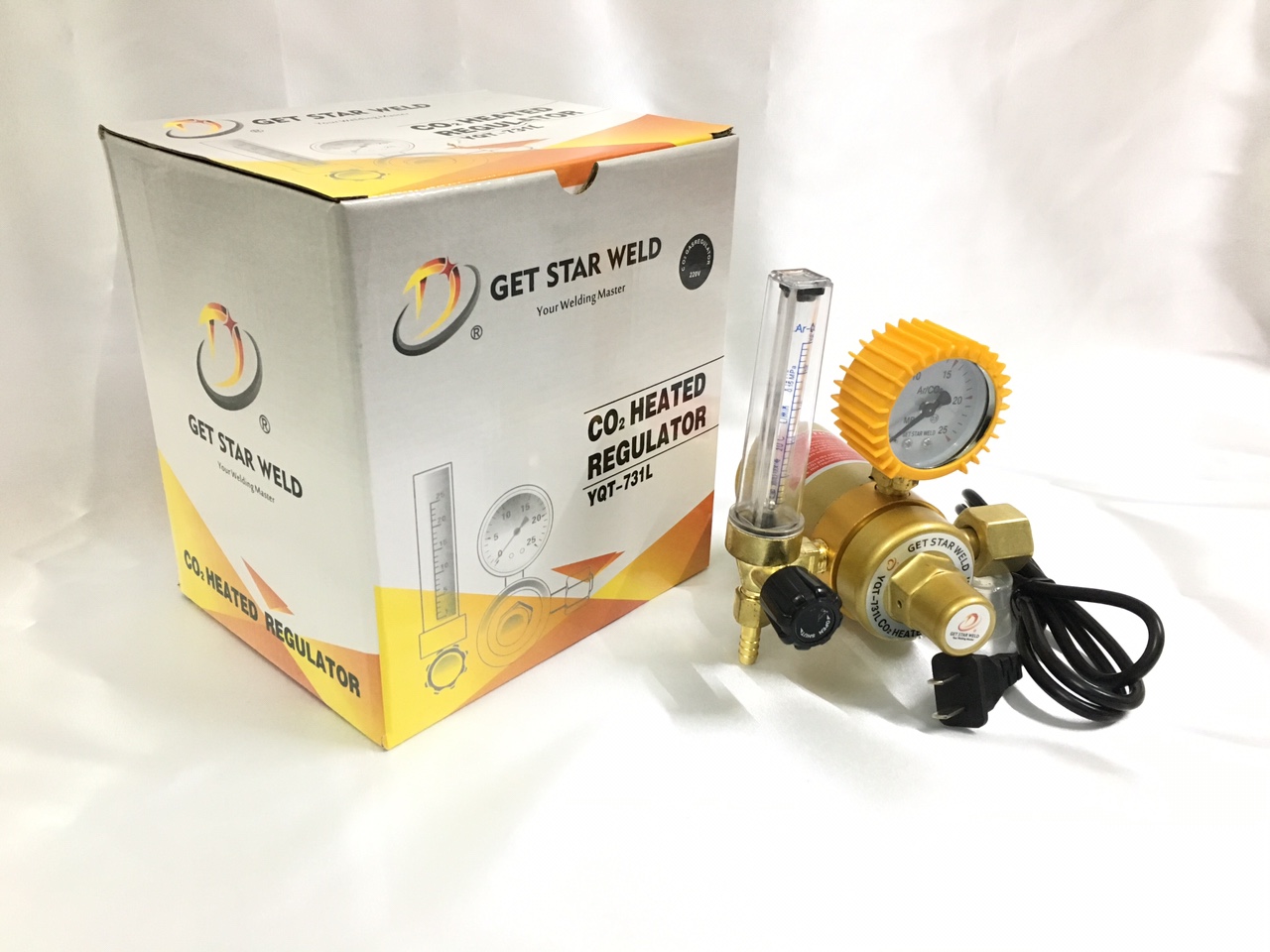 Đồng Hồ Khí CO2 Điện Áp AC36V