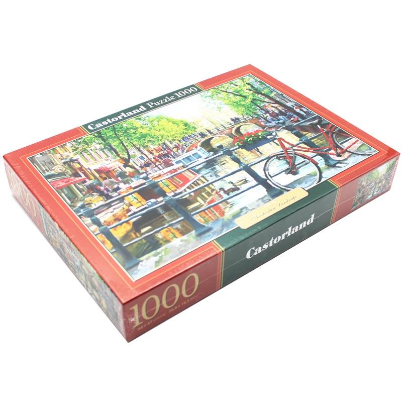 Xếp hình puzzle Amsterdam Landscape 1000 mảnh Castroland C103133