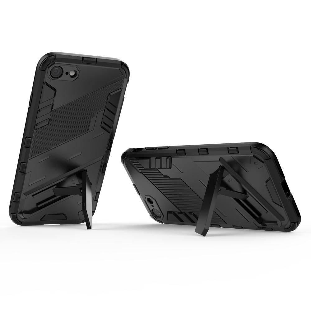 Ốp lưng cho iPhone 7 8 SE 2020 SE 2022 chống sốc Iron Man PUNK cao cấp kèm giá đỡ