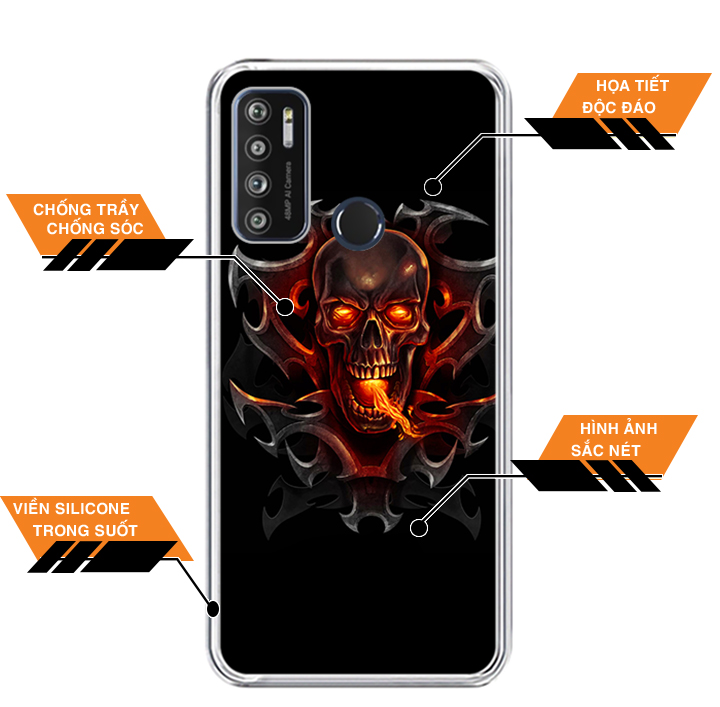 Ốp lưng dẻo cho điện thoại VSMART LIVE 4 - 0306 DAULAU - Hàng Chính Hãng