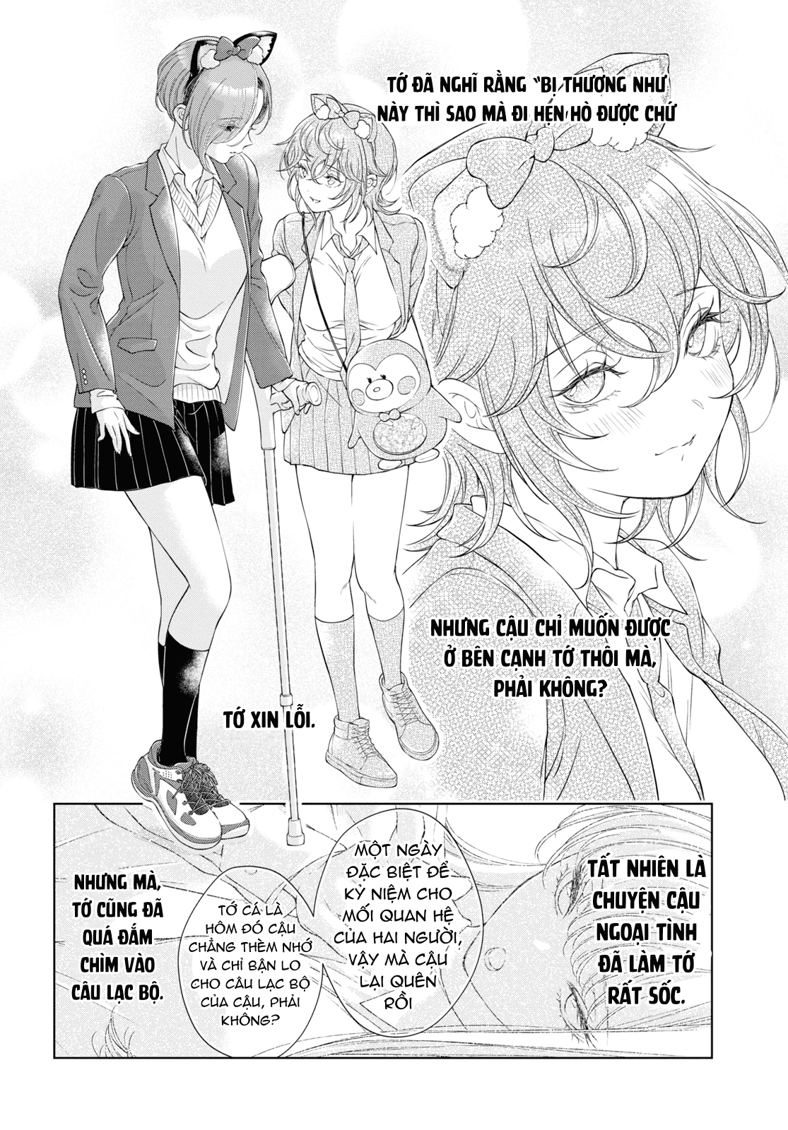 hôm nay bạn gái tôi không ở đây chapter 18.2 4