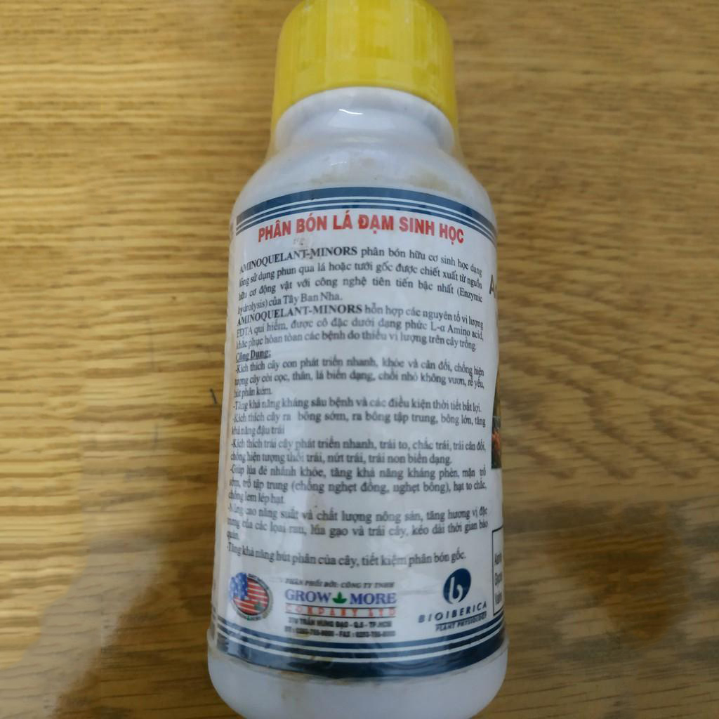 Vi lượng Amino Quelant Minors giúp phát triển cây trồng