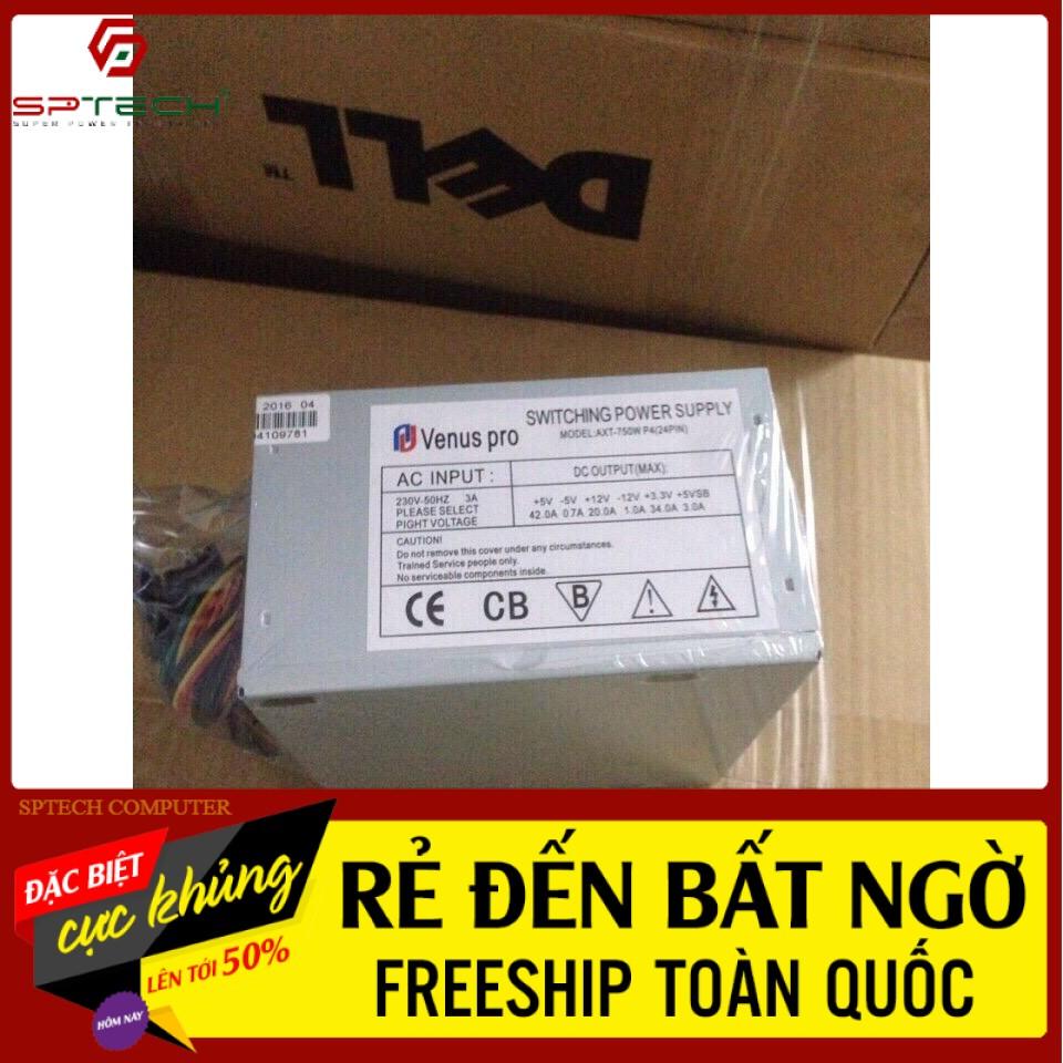 BỘ NGUỒN MÁY TÍNH 750W CÓ DÂY NGUỒN 