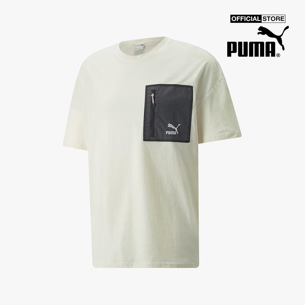 PUMA - Áo thun nam tay ngắn phom suông HC Pocket 534610