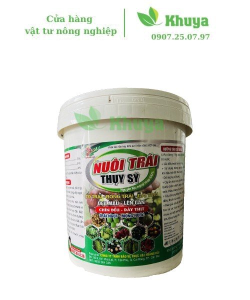 Phân bón hỗn hợp NPK Nuôi Trái Thụy Sỹ 20kg To trái - Đẹp màu - Dày thịt