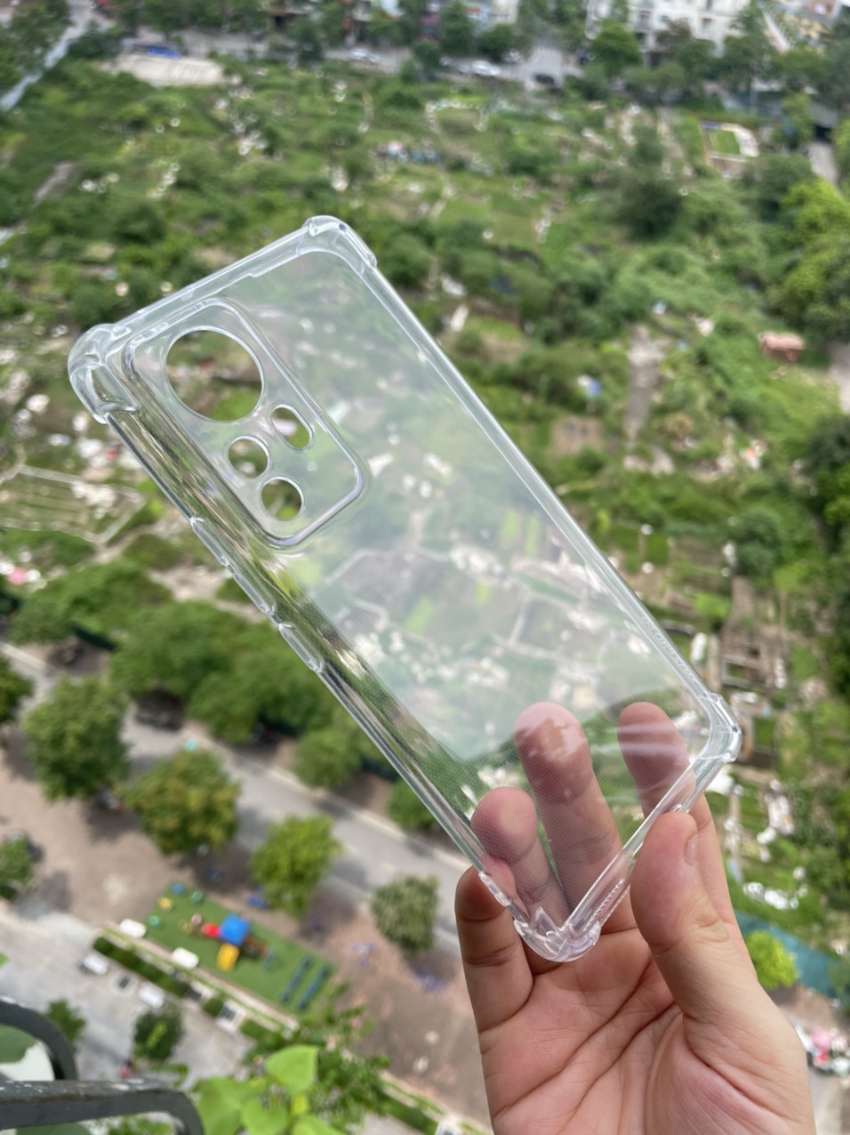 Ốp dẻo chống sốc cho Xiaomi 12/12X silicon trong suốt , bảo vệ Camera