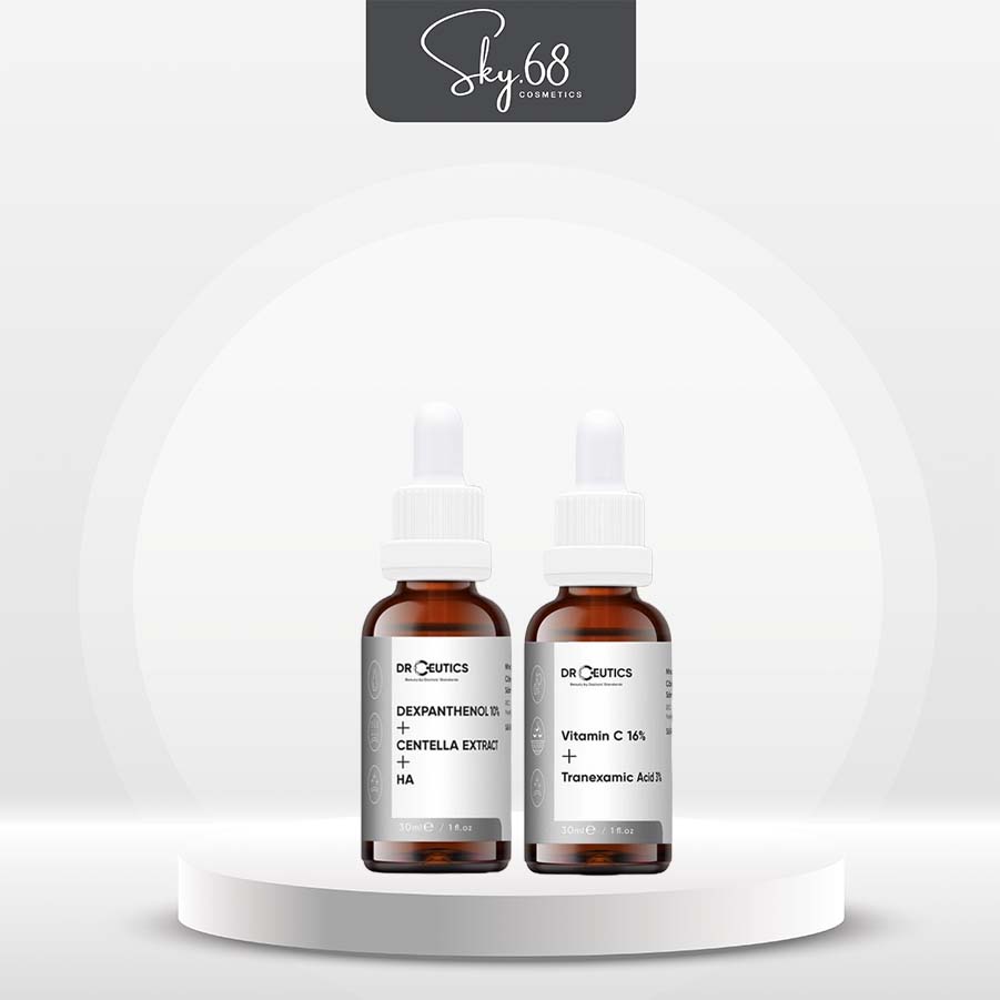 Combo 2 Sản Phẩm Làm Đều Màu, Dưỡng Sáng Da Drceutics
