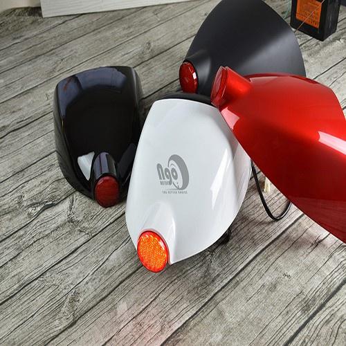 Ốp yên cafe tích hợp đèn hậu led - phụ tùng đồ chơi moto