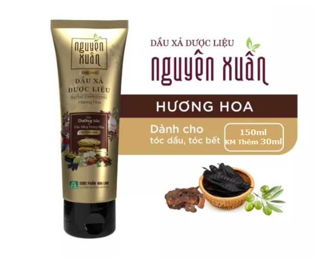 Dầu xả dược liệu Nguyên Xuân Hương Hoa Bồng Bềnh - Làm Mượt Tóc, Giúp Tóc Suôn Mềm, Hạn Chế Gãy Rụng ,Khô Xơ, Chẻ Ngọn