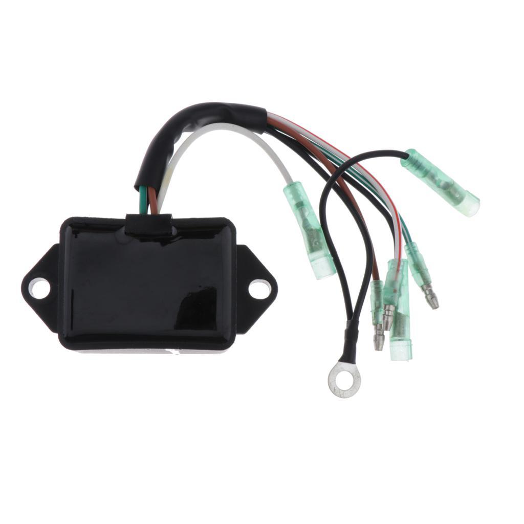 2 Pieces Outboard Motor Pack CDI Unit for 2 Stroke 4HP 5HP 1998-2002