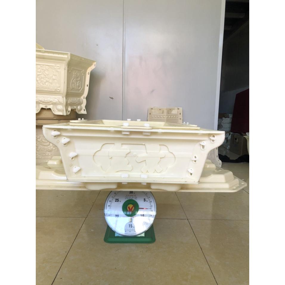 Khuôn đúc chậu chữ nhật vuông góc 75x45x21cm