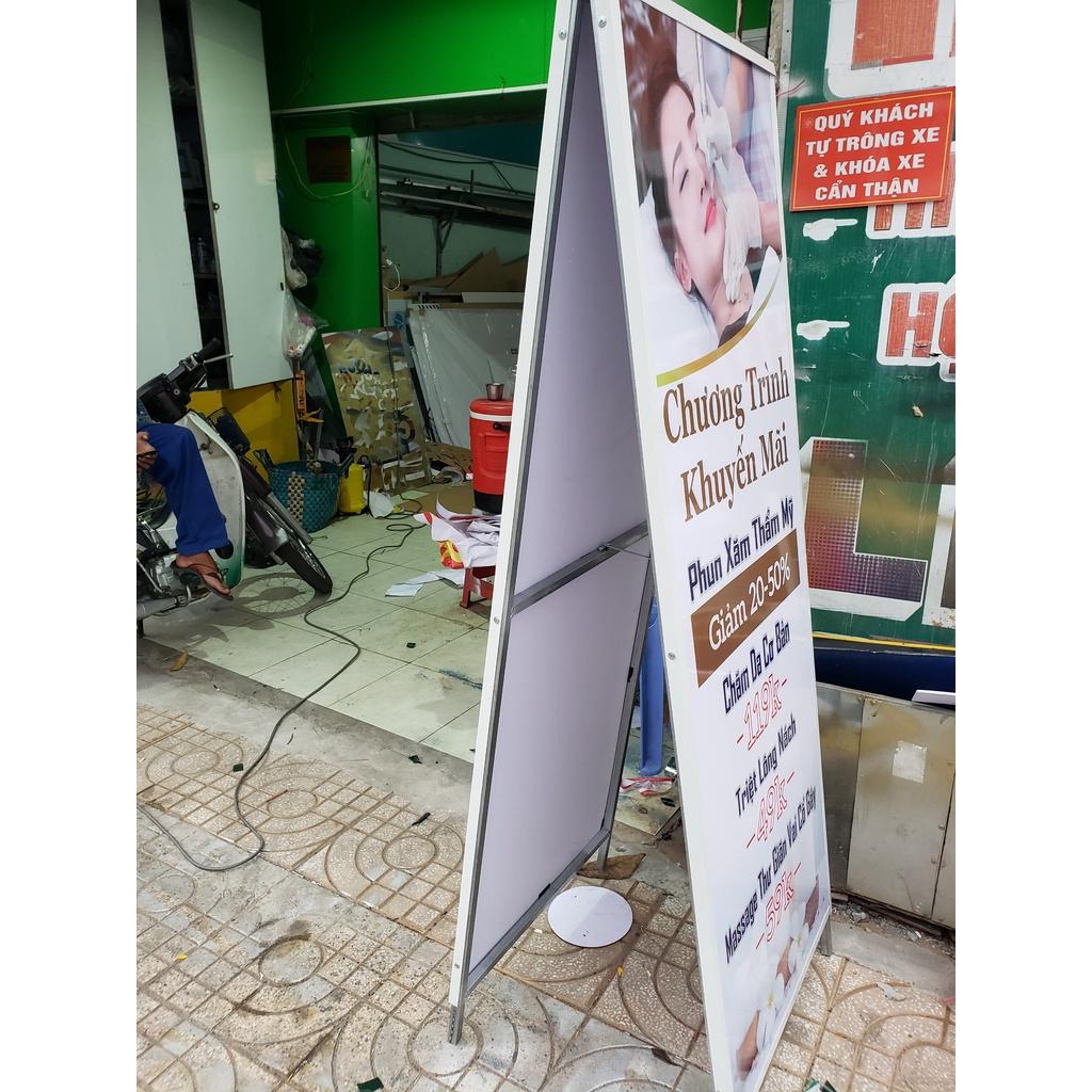 Chân Standee khung sắt gấp gọn tiện lợi