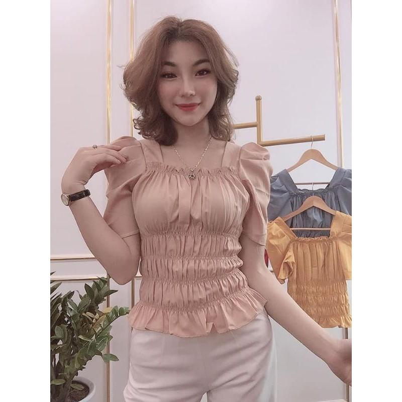 - ÁO SƠ MI KIỂU SANG CHẢNH - SƠ MI KIỂU ĐẸP - SƠ MI KIỂU HÀN- MINH TUYET SHOP