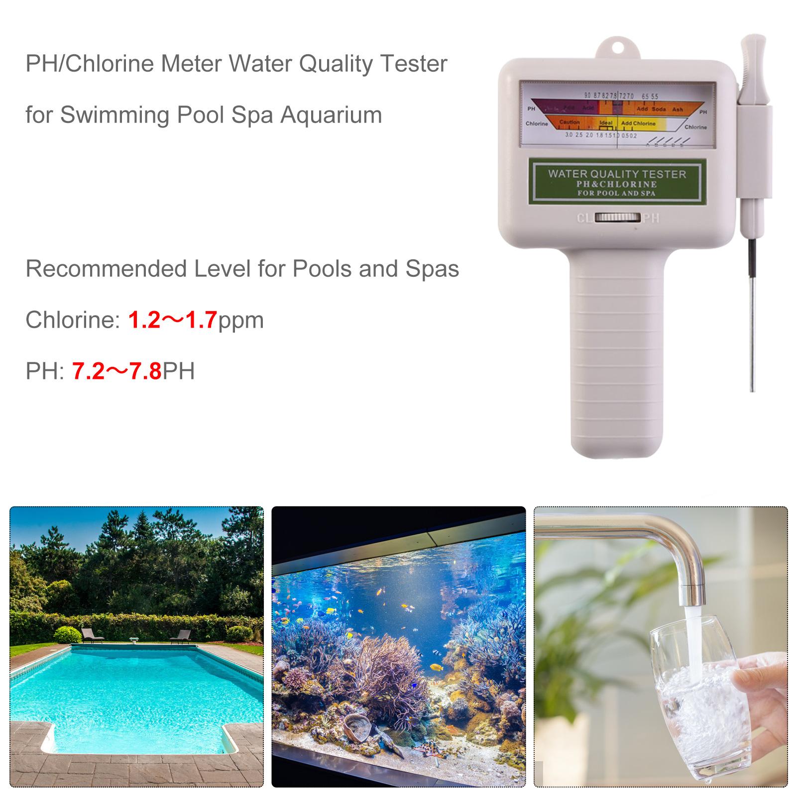 Máy kiểm tra chất lượng nước PH / CL2 cho hồ cá, hồ thủy sinh