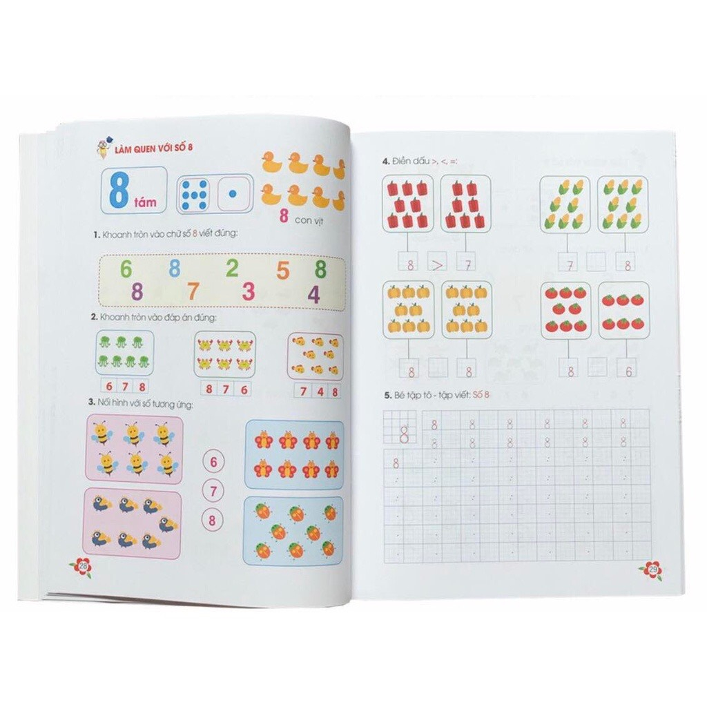 Sách - Bé học toán (Hành trang cho bé tự tin vào lớp 1)