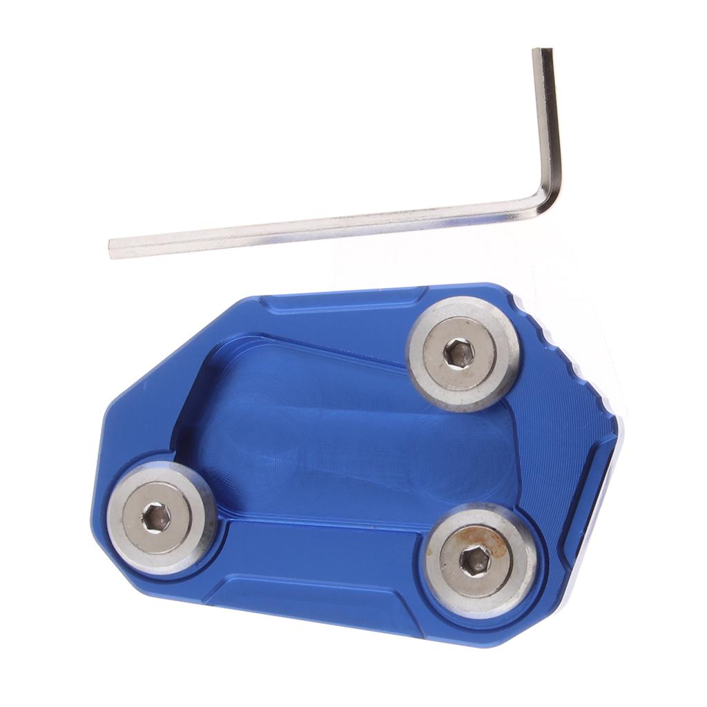Motorcycle CNC Side Stand Kickstand Enlarge Plate Pad For BMW S1000R K47 2014 2015 2016