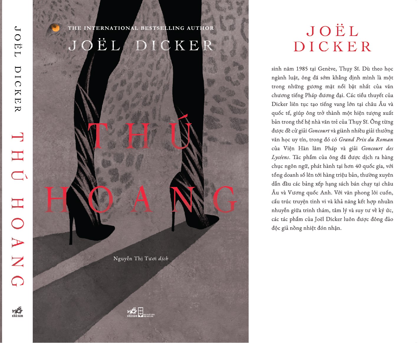 Sách - Thú hoang (Joel Dicker) (Nhã Nam Official)