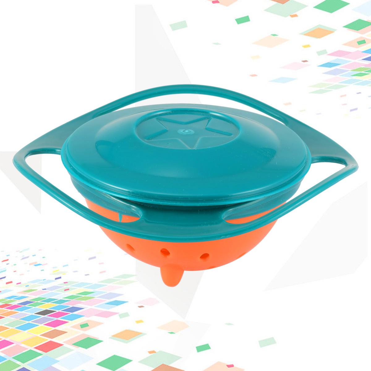 Tô Nhựa Xoay 360 Độ Chống Đổ Cho Bé