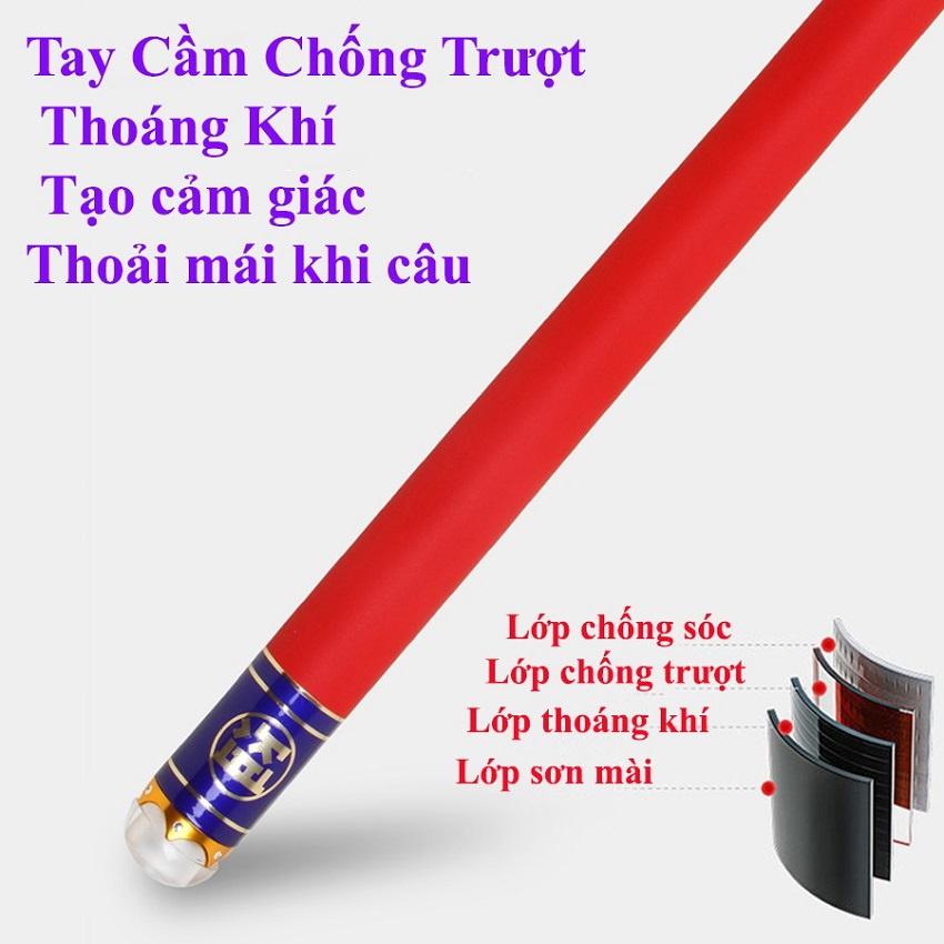 Cần Câu Tay Cướp Biển Calibe Siêu Nhẹ Siêu Nảy Độ Cứng 4H Phân Bố Lực 28 Nội Địa Trung Quốc SCC-10