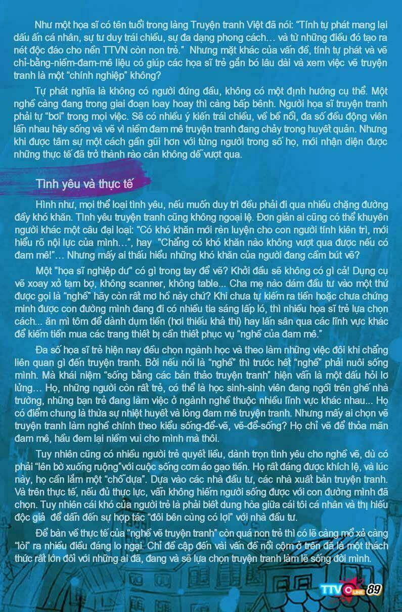 tạp chí truyện tranh việt nam online - ttvo chapter 5 90