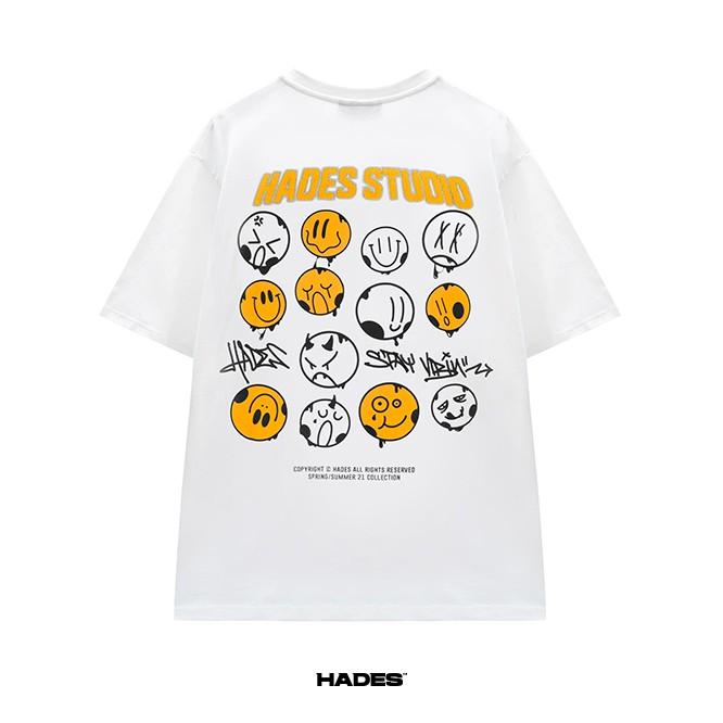 Áo thun tay lỡ HADES - EMOJI