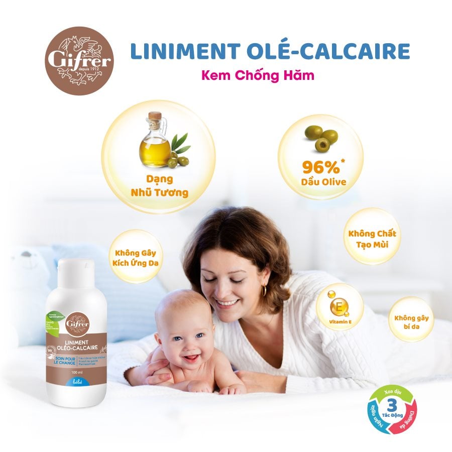 Kem Chống Hăm Liniment Oléo-Calcaire 100ml