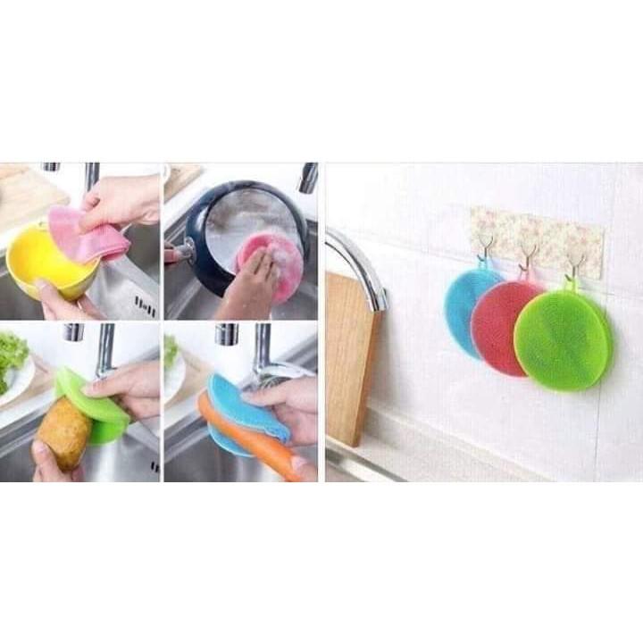 Miếng rửa chén - miếng rửa bát silicon đa năng