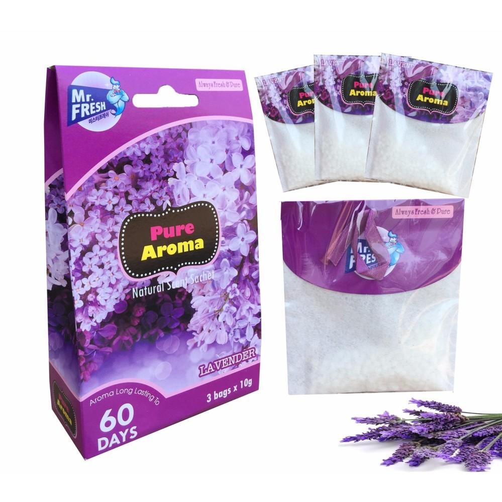 Túi Thơm Treo Tủ Quần Áo 3 Gói X 10g Hương Lavender TI858