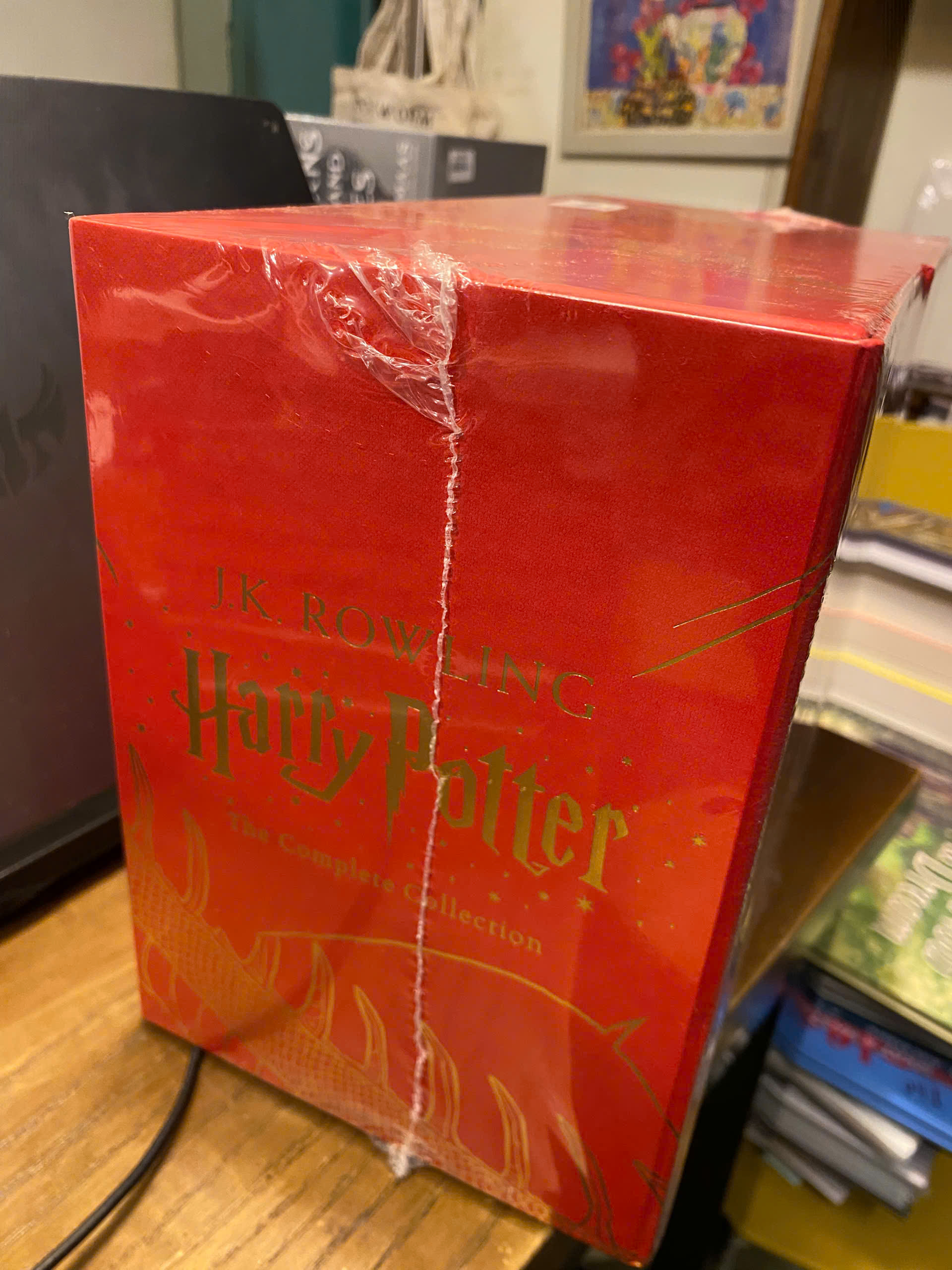 Sách - Harry Potter Box Set: The Complete Collection by J.K. Rowling | Fantasy Book | Bìa cứng