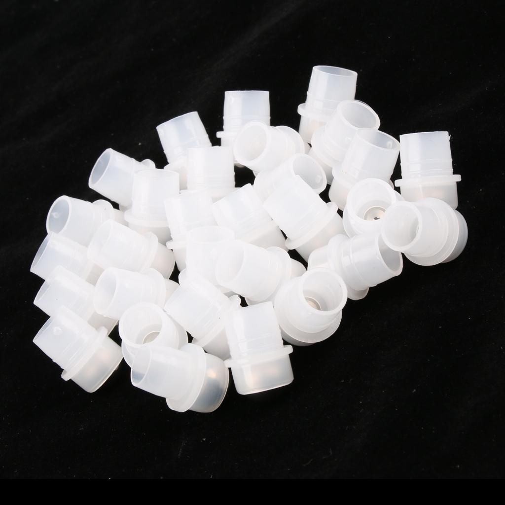30 Pieces Stainless Steel Roller Ball Tops For Essential Oils Bottles