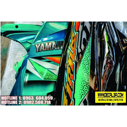 Tem rời Sirius xe xanh phối tem cham chữ Y độc đáo