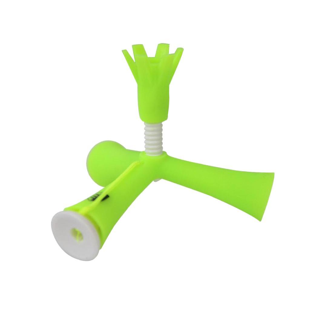 2-3pack Plastic Golf Driving Range Practice Tee Holder Tees Divot Tool Green