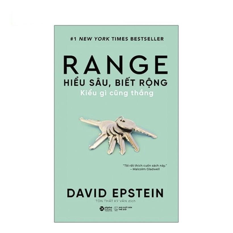 Sách Range - Hiểu sâu, biết rộng kiểu gì cũng thẳng