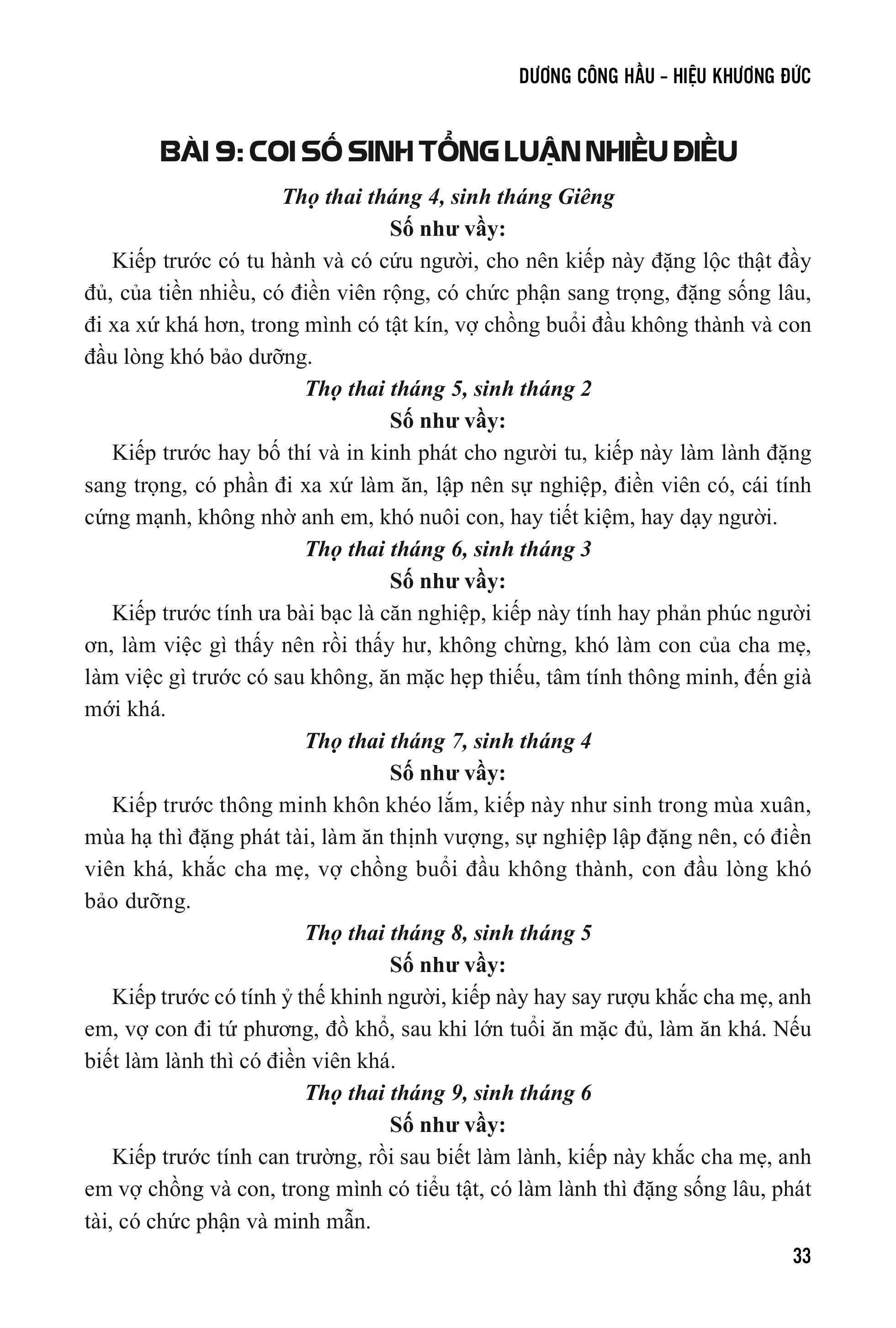 Sách - Diễn Cầm Tam Thế Diễn Nghĩa - Sách Tử Vi - Dương Công Hầu - ảnh 10