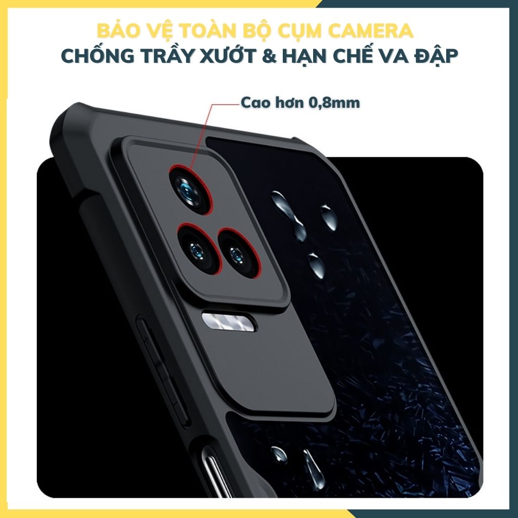 Ốp lưng chống sốc XUNDD cho Redmi K40s bảo vệ camera - Hàng nhập khẩu