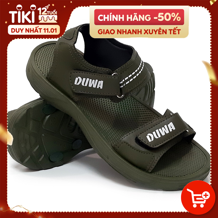 Giày sandal DUWA TNT008S - Hàng chính hãng - Đế đúc, quai cài đế siêu nhẹ