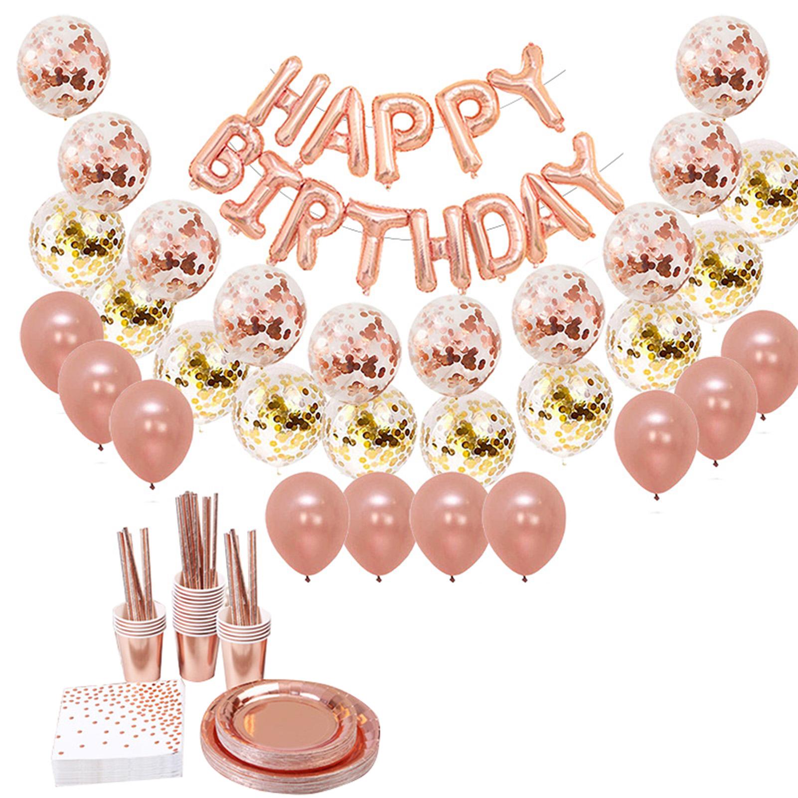 Set 108 Phụ Kiện Trang Trí Tiệc Sinh Nhật