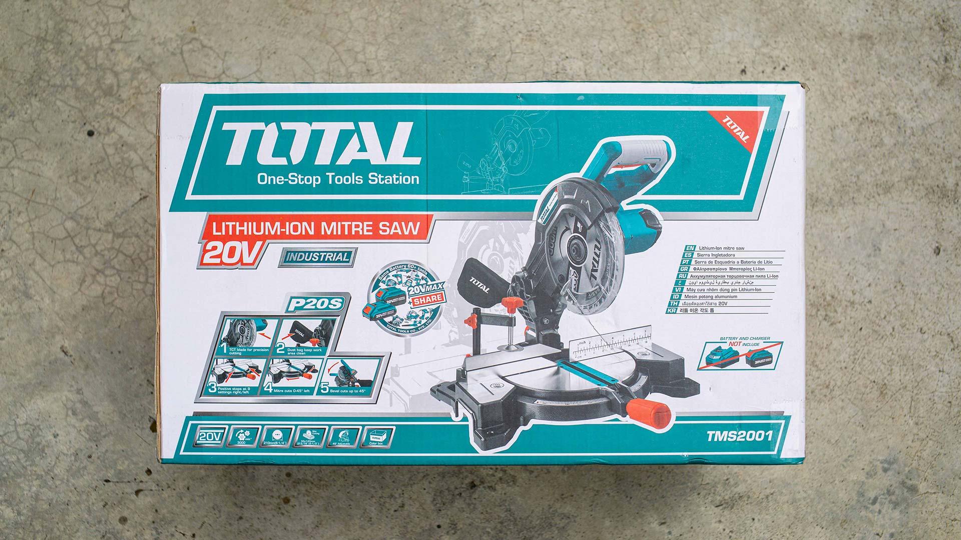 MÁY CẮT NHÔM DÙNG PIN 20V TOTAL TMS2001 - HÀNG CHÍNH HÃNG