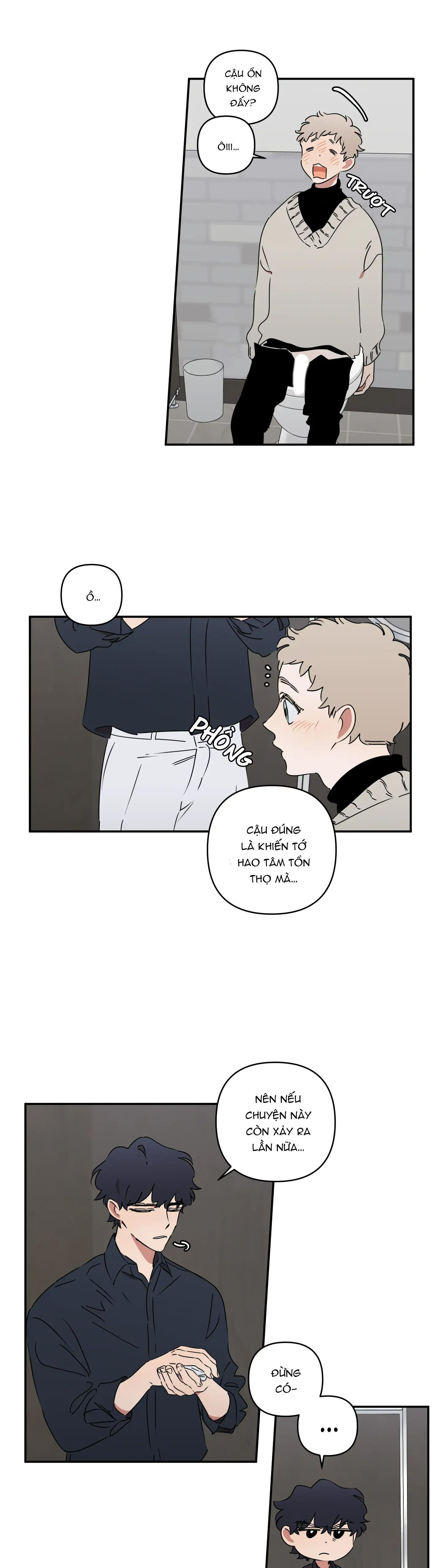 giấu kĩ vào, đừng để tớ nhìn thấy cái xx của cậu! chapter 3 18