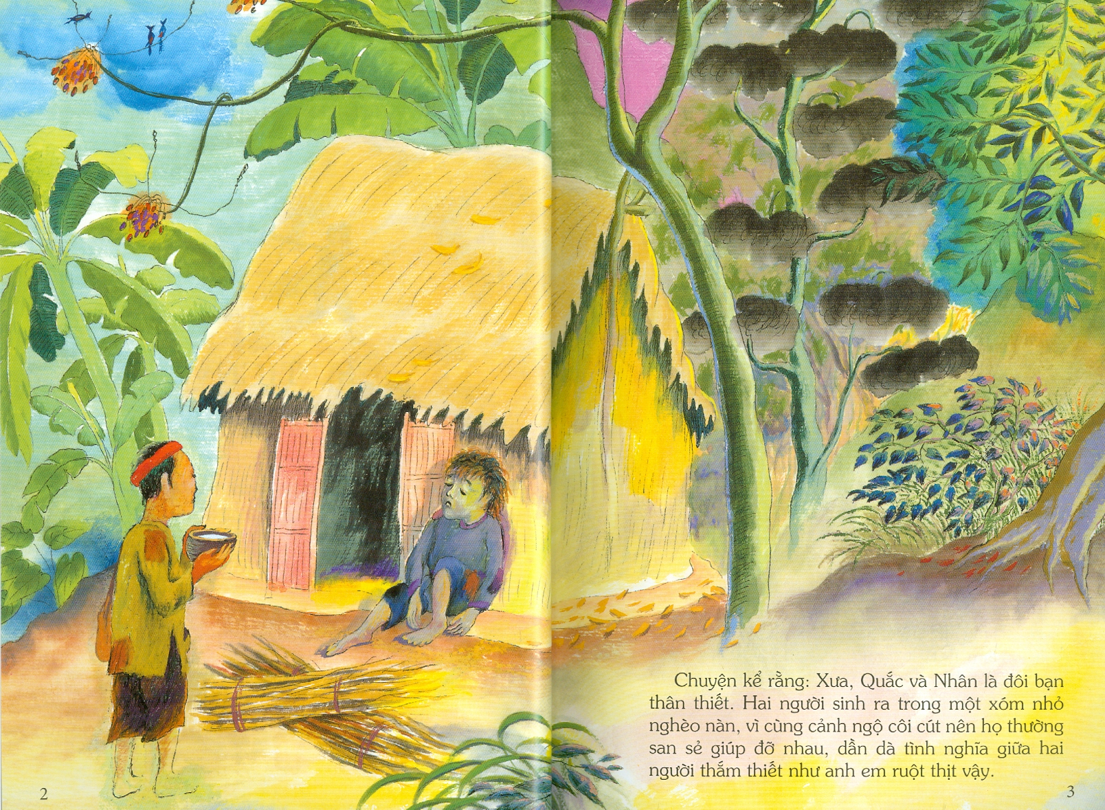 Tranh Truyện Dân Gian Việt Nam - Sự Tích Chim Cuốc