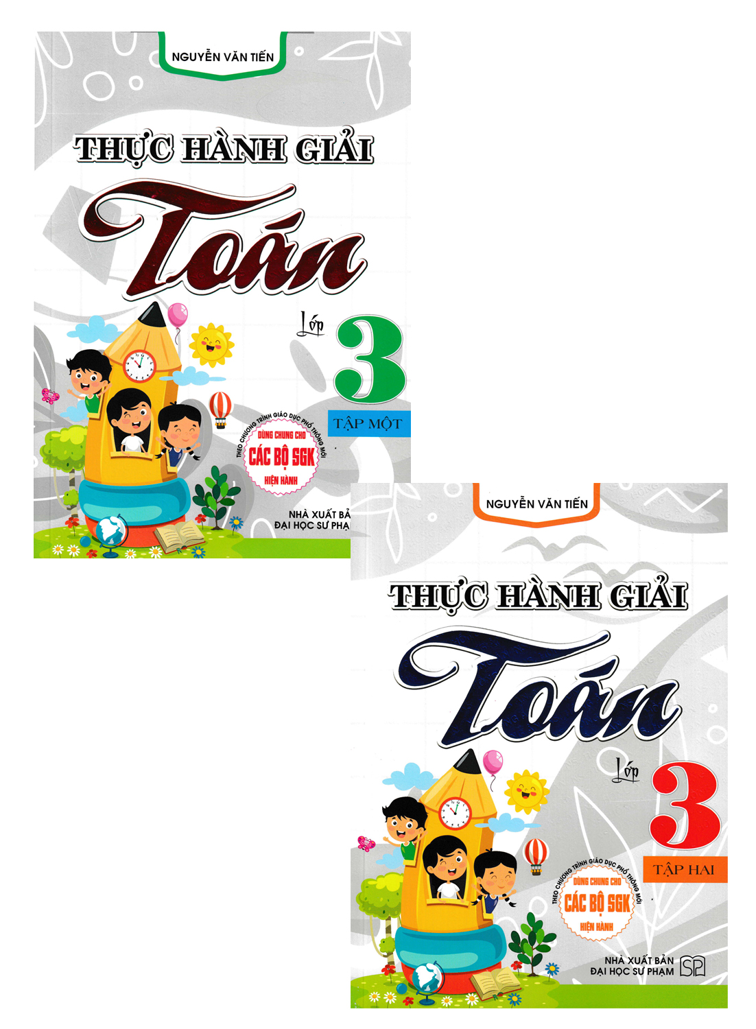 Combo Thực Hành Giải Toán Lớp 3 - Tập 1 + 2