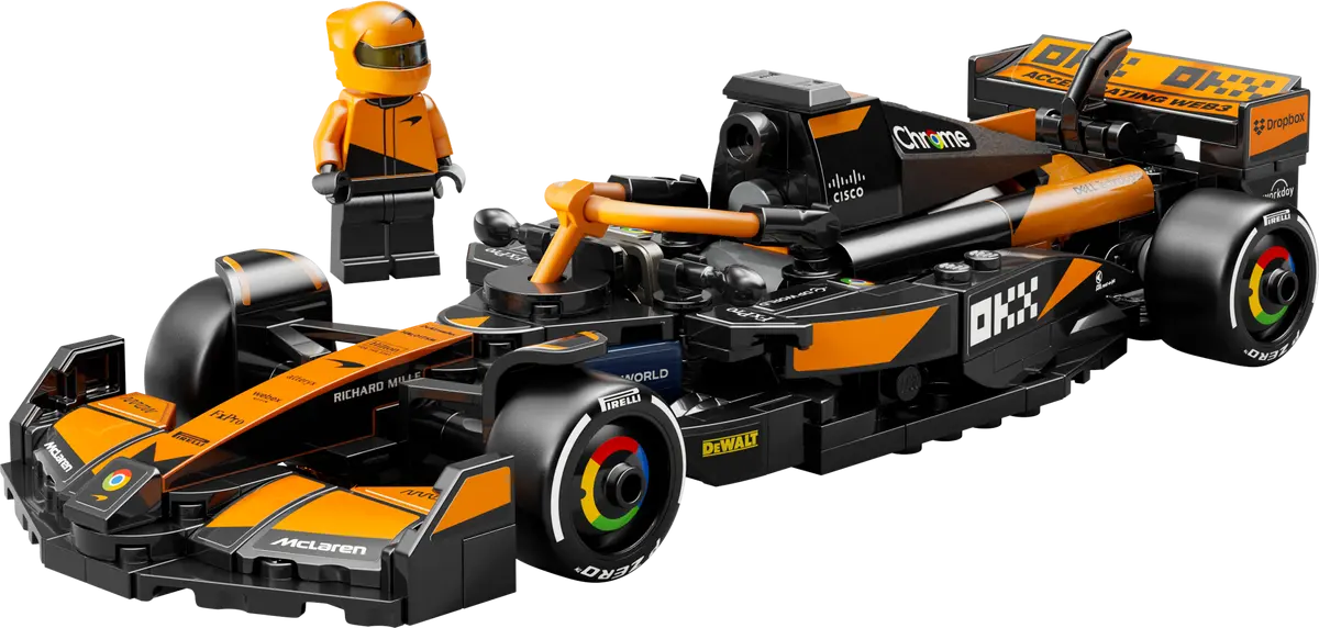 Đồ Chơi Lắp Ráp Xe Đua McLaren F1 Team MCL38 - Lego Speed Champions 77251 (263 Mảnh Ghép)