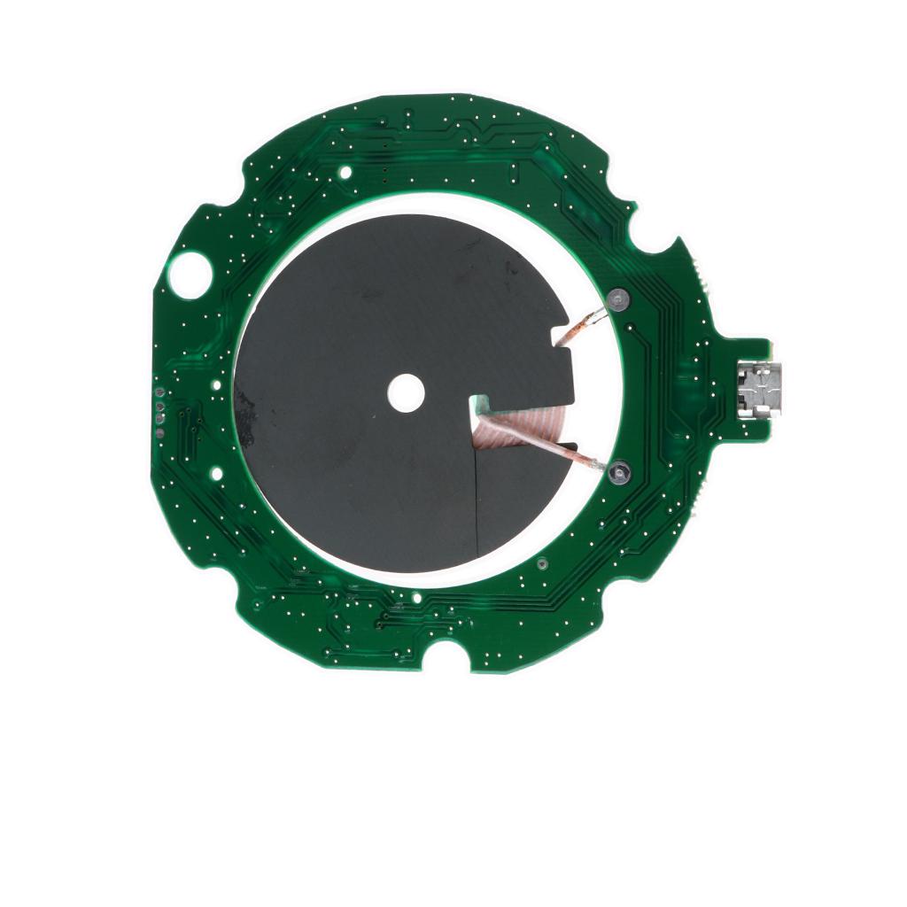 Fast Qi Standard Wireless Charging Module DIY Coil PCBA Circuit Board with Micro USB Port for iPhone X / 8Plus / 8, Samsung Galaxy S8 / S8 Plus / Note 8/ S9